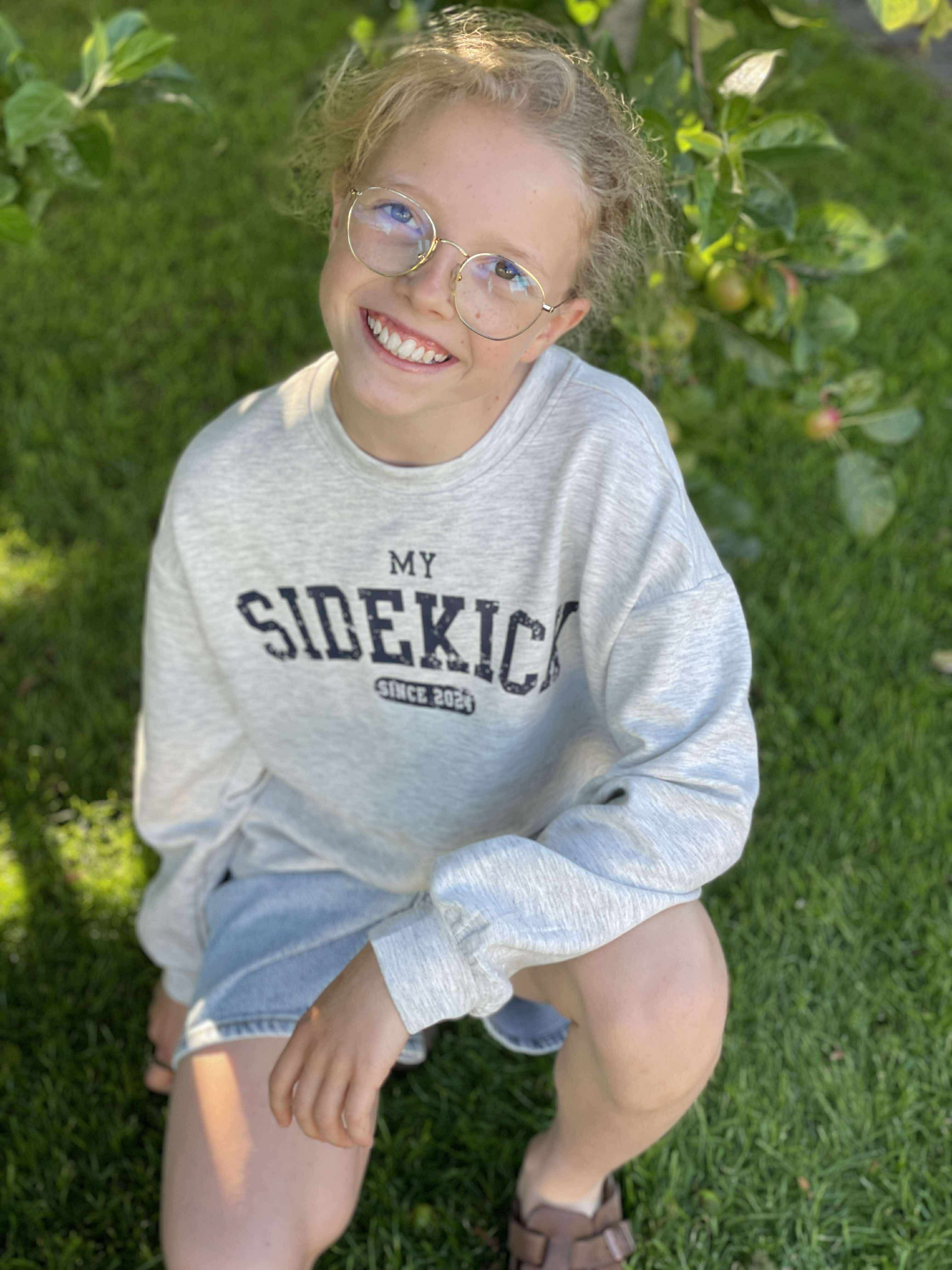 VMHALI Sweatshirt - Light Grey Melange